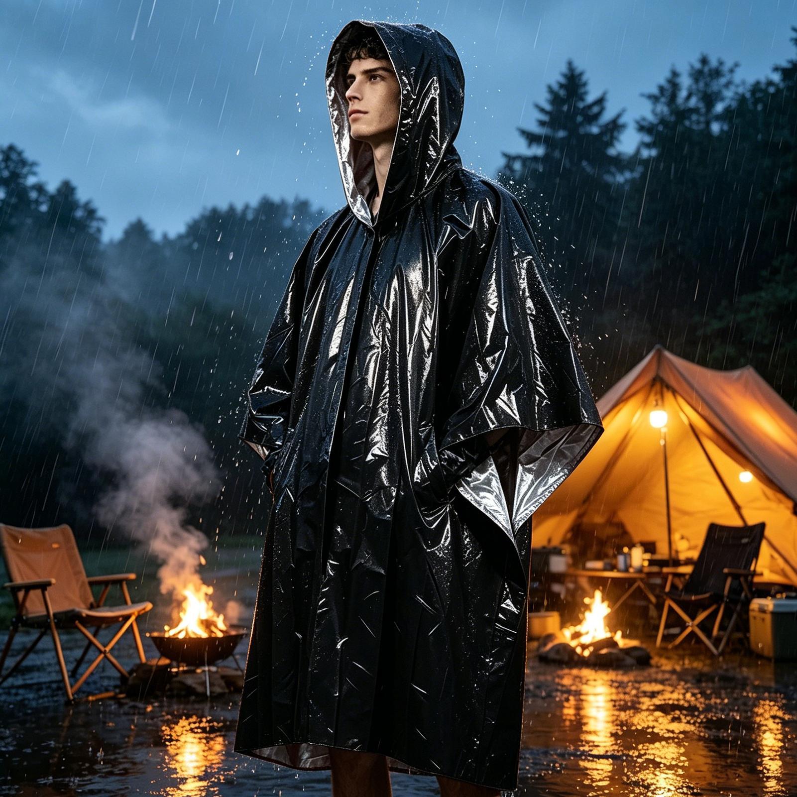 1개입, 비가 오는 날에 사용할 수 있는 방수 기능성  - Emergency Poncho Rain 리뷰 및 가격