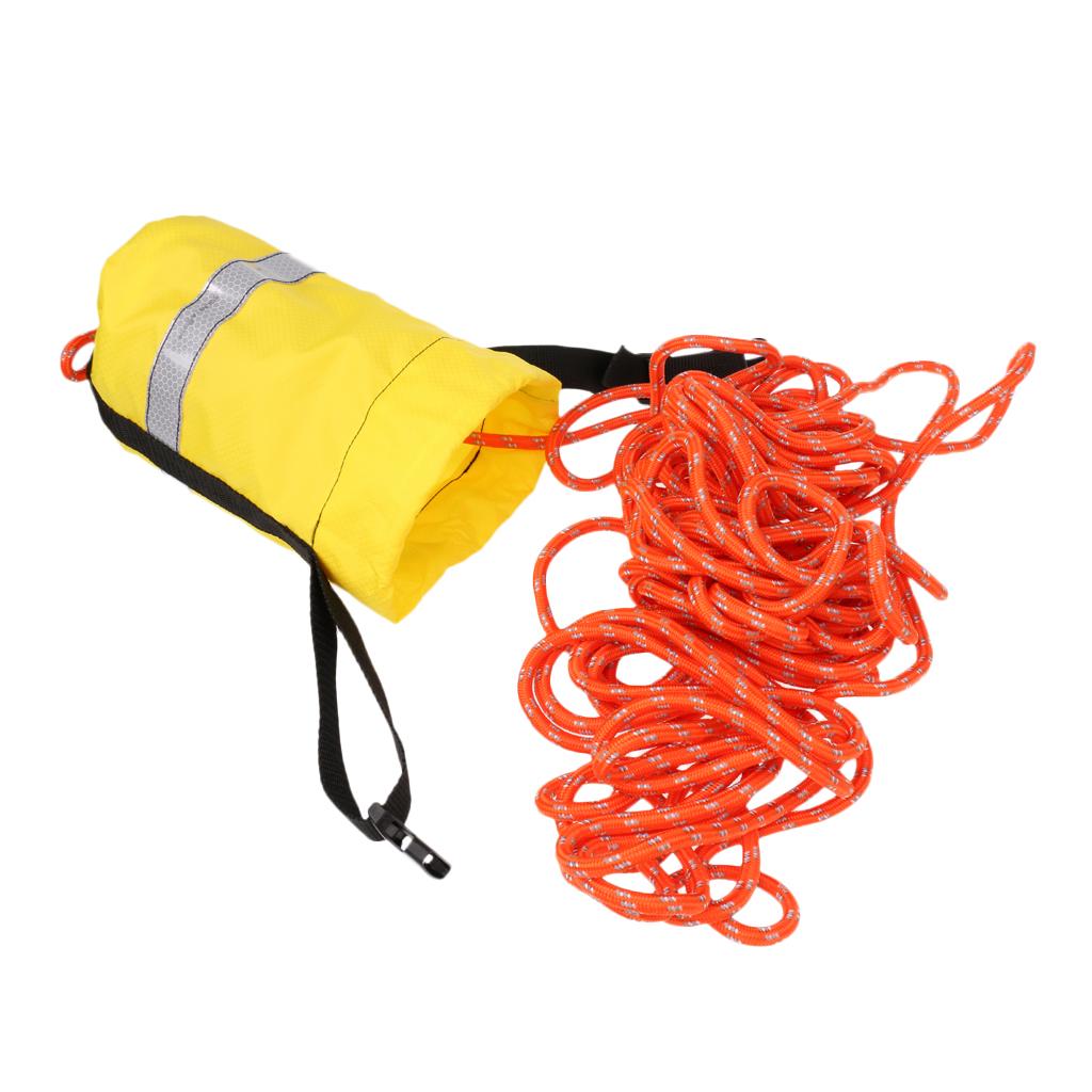 카약 보트용 부력 로프 반사 스트립이 포함된 구조용 투 - Rescue Rope Throw 리뷰 및 가격
