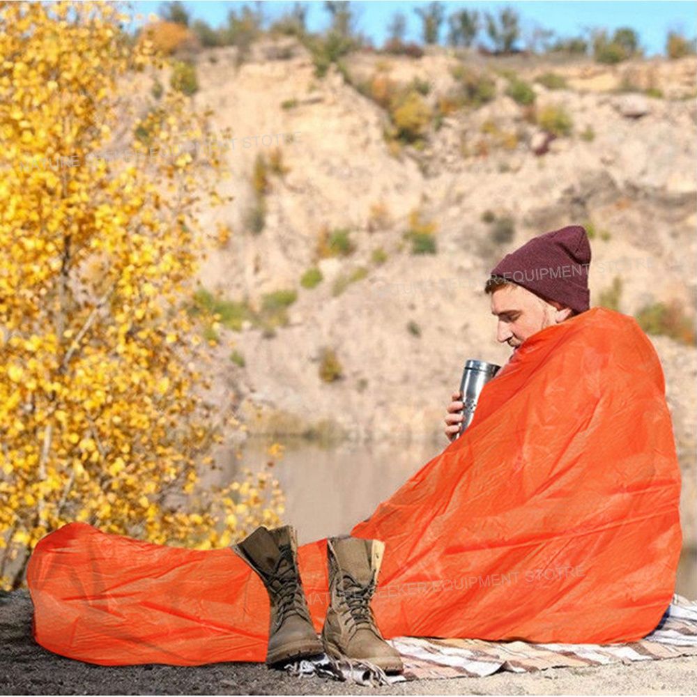 비상용 보온 침낭 – 캠핑, 등산, 야외 활동, 구조  - Bivy Bag Emergency 리뷰 및 가격